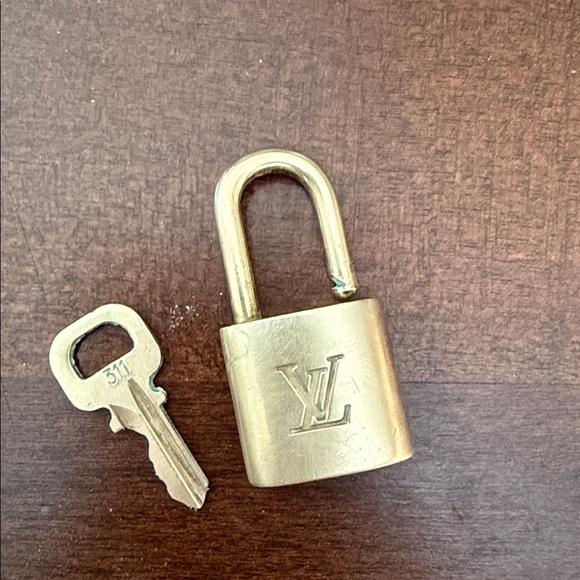Louis vuitton brass lockset #311 - Picture 1 of 4